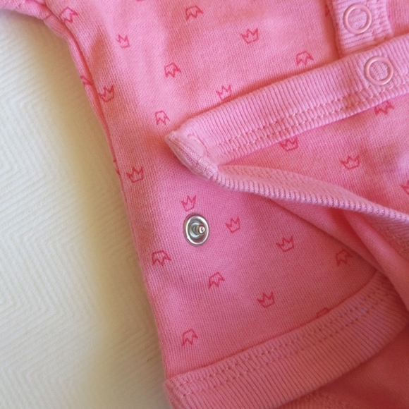 koala baby 2-pack preemie adjustable snap close bodysuit diaper shirts bundle - Picture 3 of 5